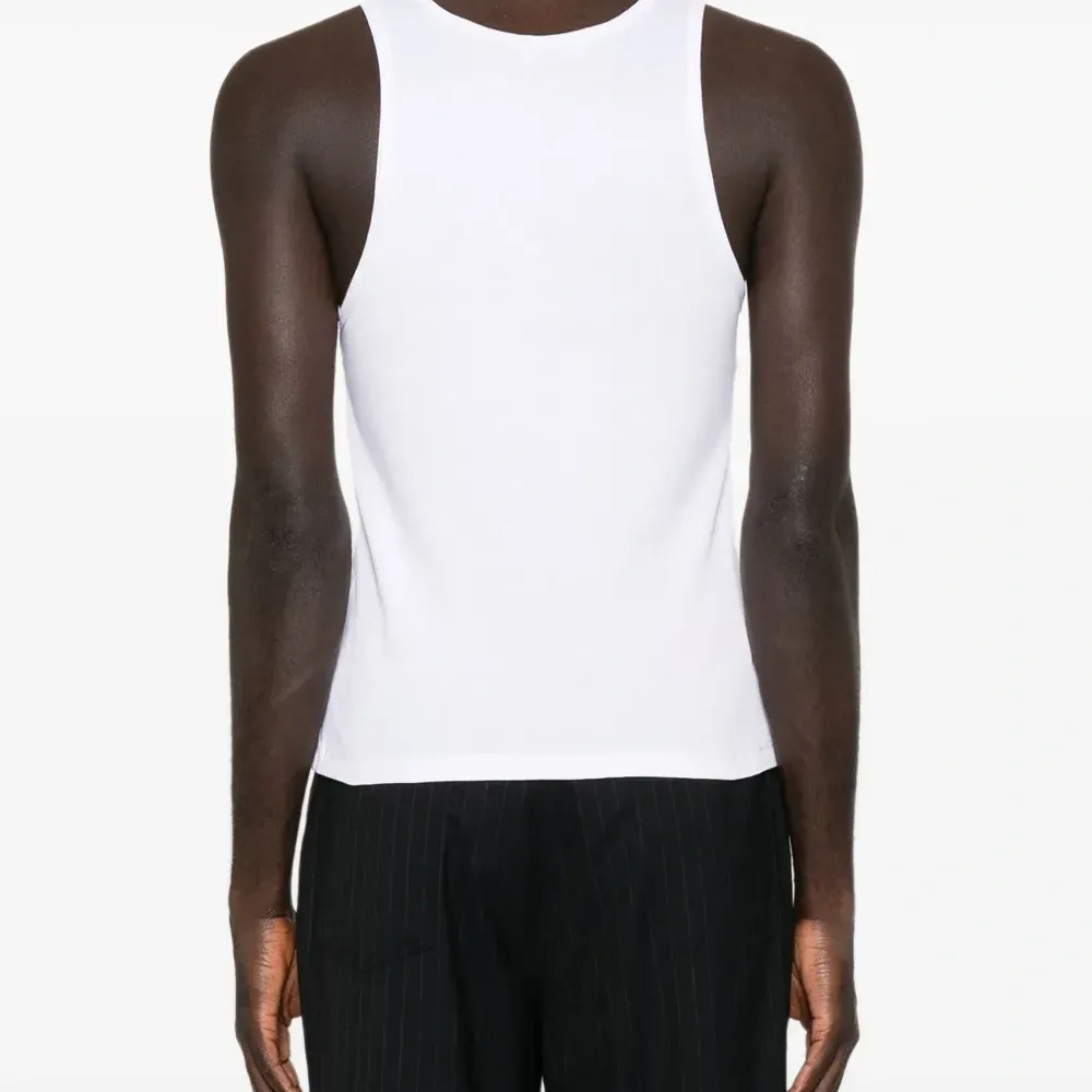 Топ из хлопка в рубчик Топ из хлопка в рубчик