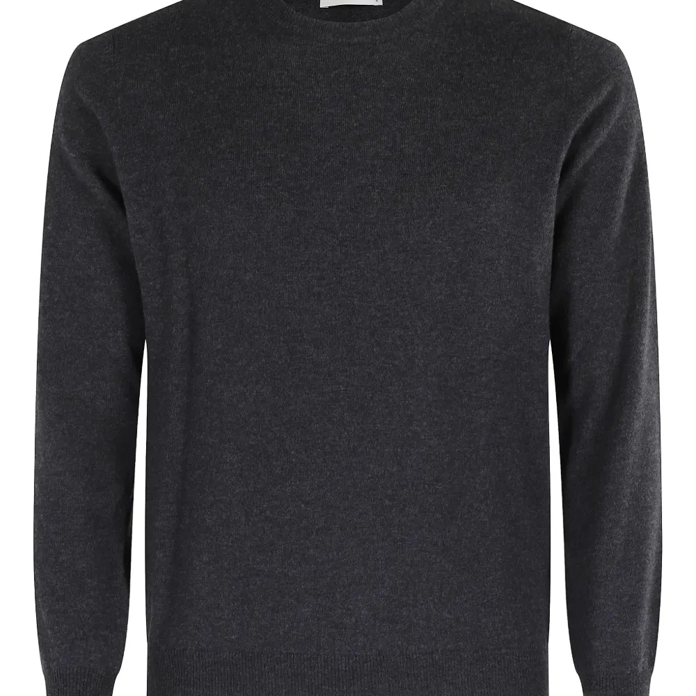 Кашемировый свитер с круглым вырезом