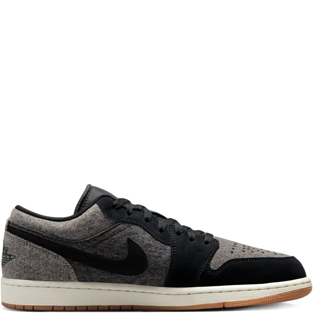 кроссовки Air Jordan 1 Low SE Black Denim