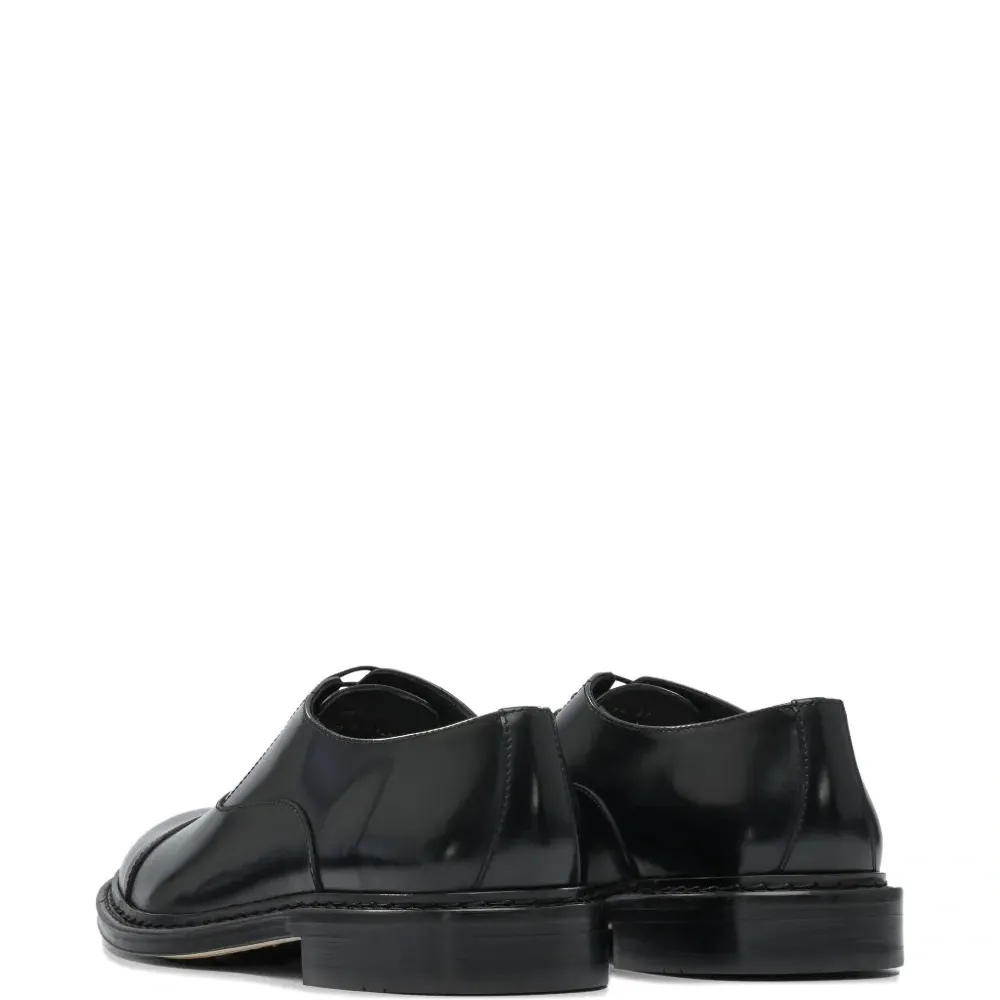 Туфли дерби на шнуровке