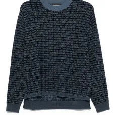 Шерстяной свитер с логотипом