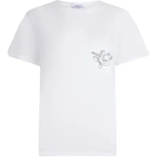 Футболка с декорированным карманом Футболка с декорированным карманом