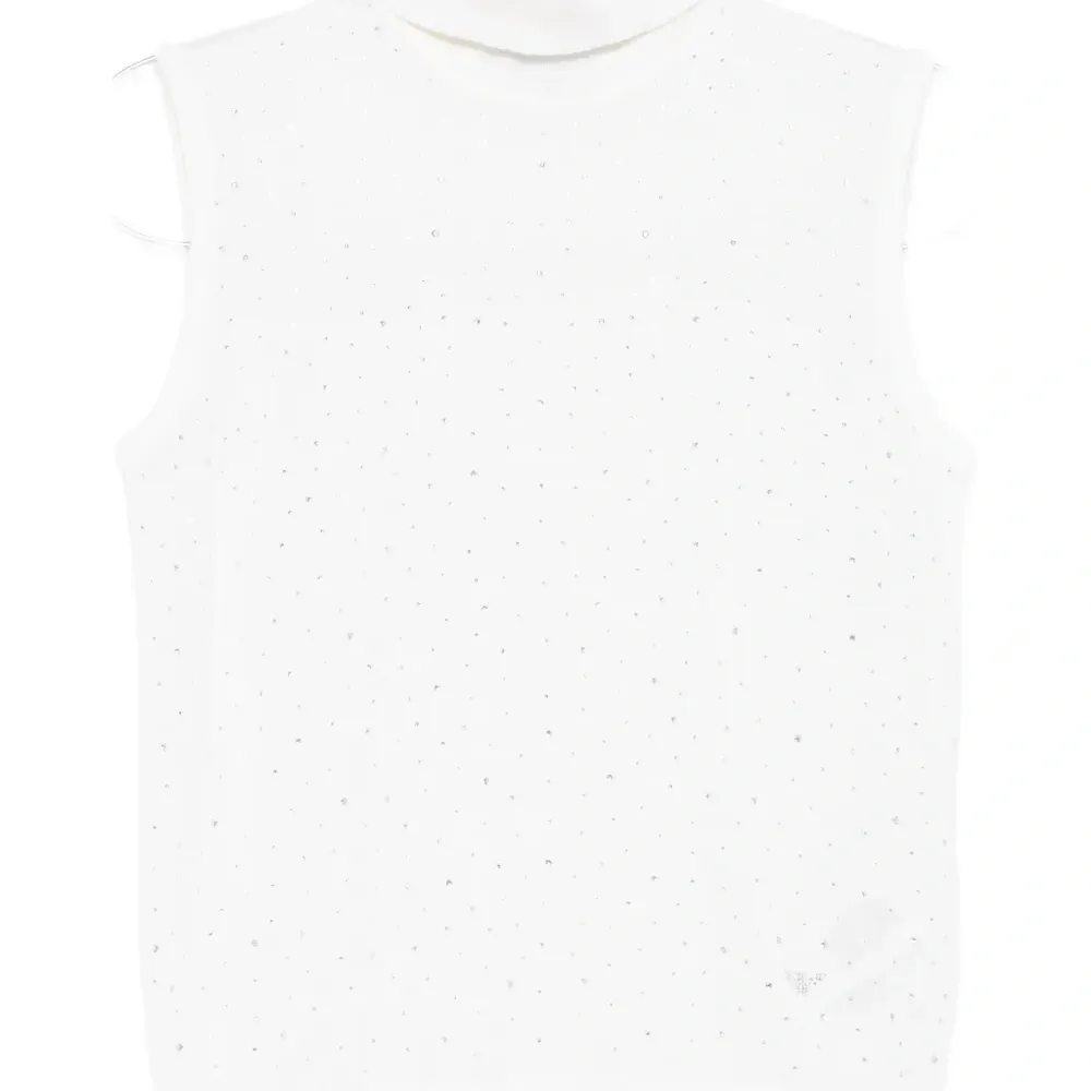 топ с высоким воротником