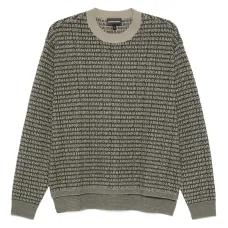 Шерстяной свитер с логотипом