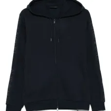 Худи на молнии с логотипом