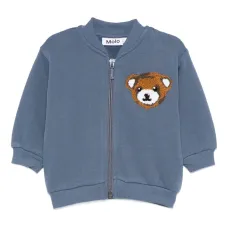 Куртка на молнии с вышивкой