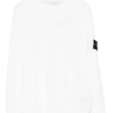 Свитер с высоким воротником и логотипом Свитер с высоким воротником и логотипом