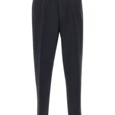 Шерстяные брюки со складками Шерстяные брюки со складками