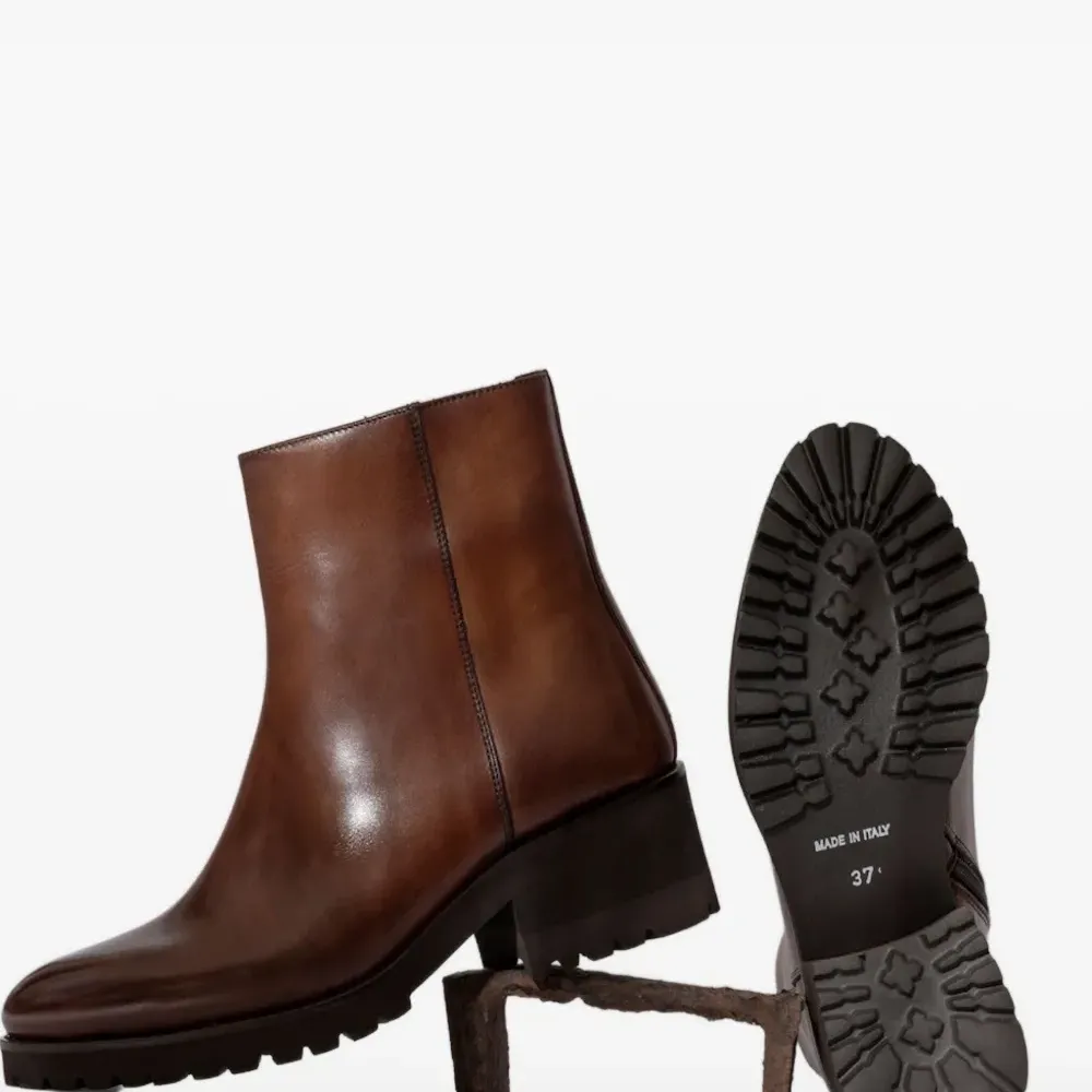 Ботинки на молнии