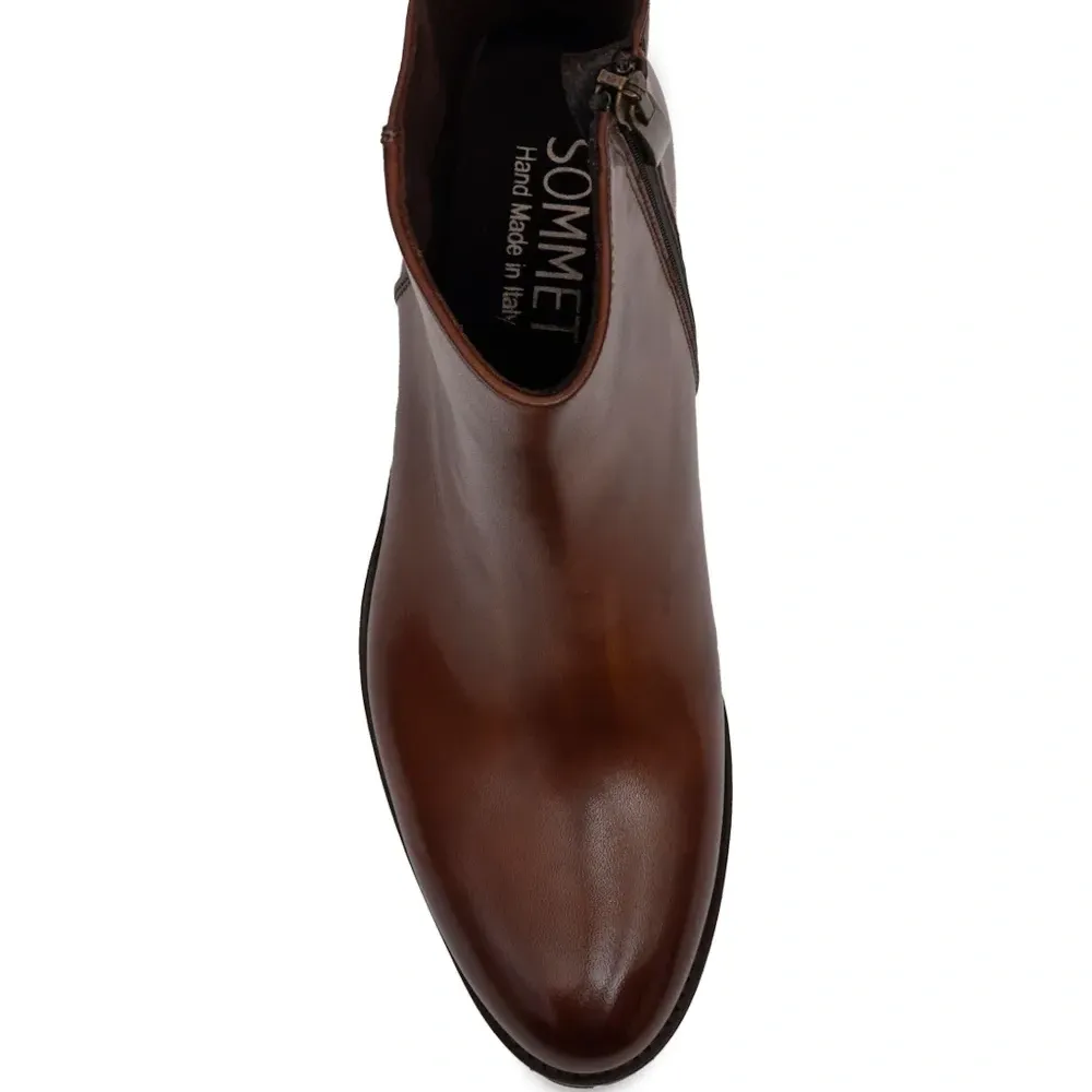 Ботинки на молнии