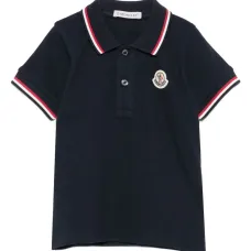 Рубашка поло с нашивкой-логотипом