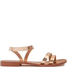 Босоножки с эффектом металлик Босоножки с эффектом металлик