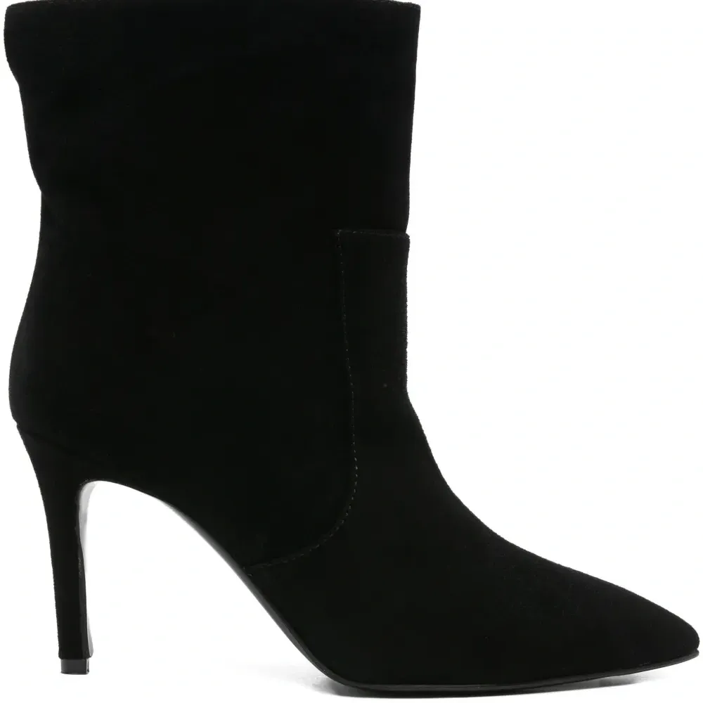 Ботильоны на шпильке с заостренным носком