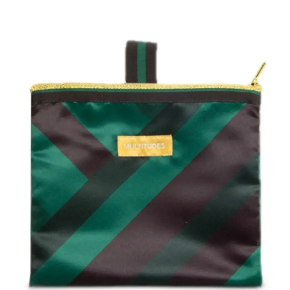 Плиссированная сумка-тоут с геометричным узором