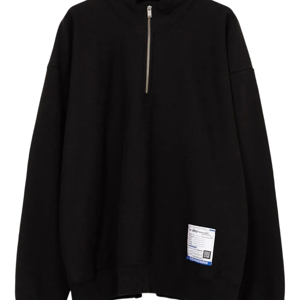 Толстовка с воротником на молнии