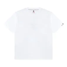 Футболка с тисненым логотипом