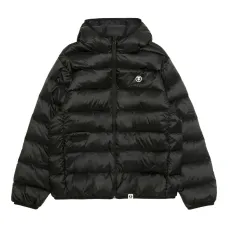 Стеганый пуховик с капюшоном Стеганый пуховик с капюшоном