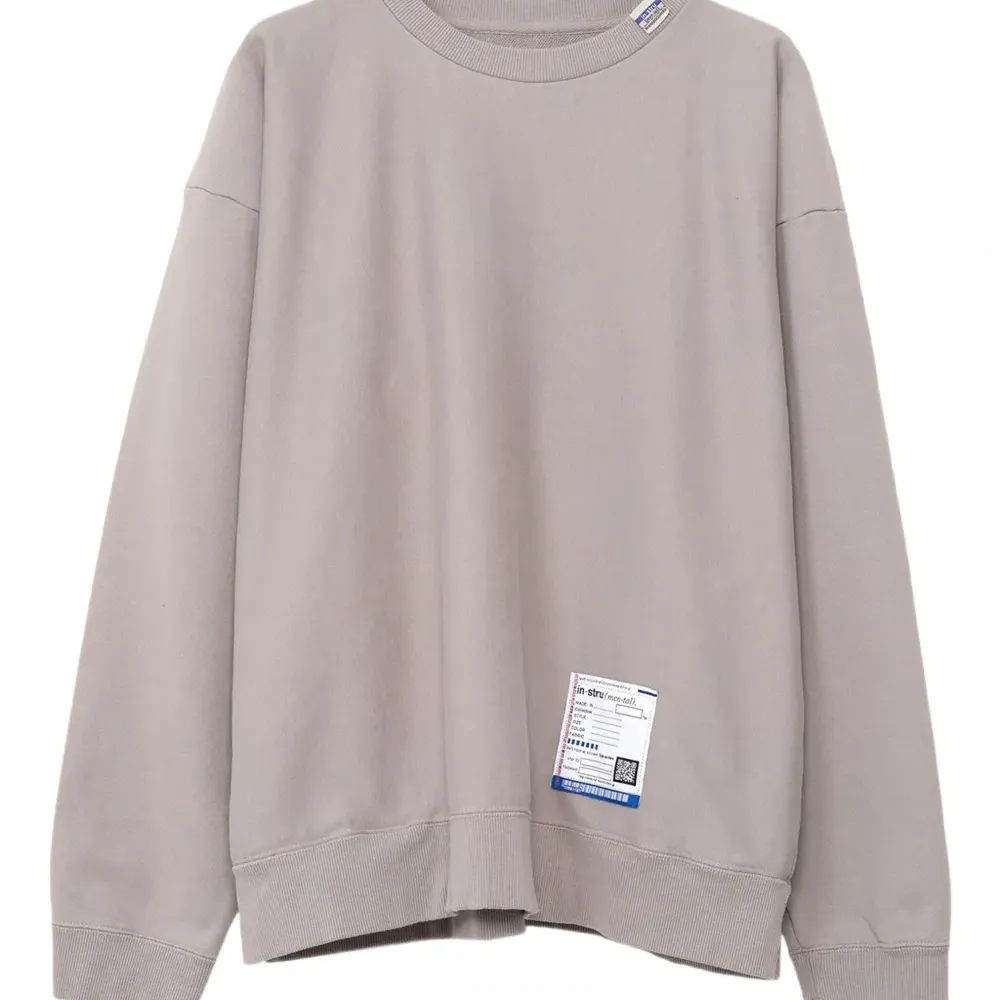 Толстовка с круглым вырезом