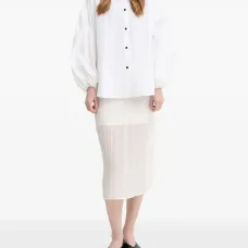 Рубашка с объемными рукавами