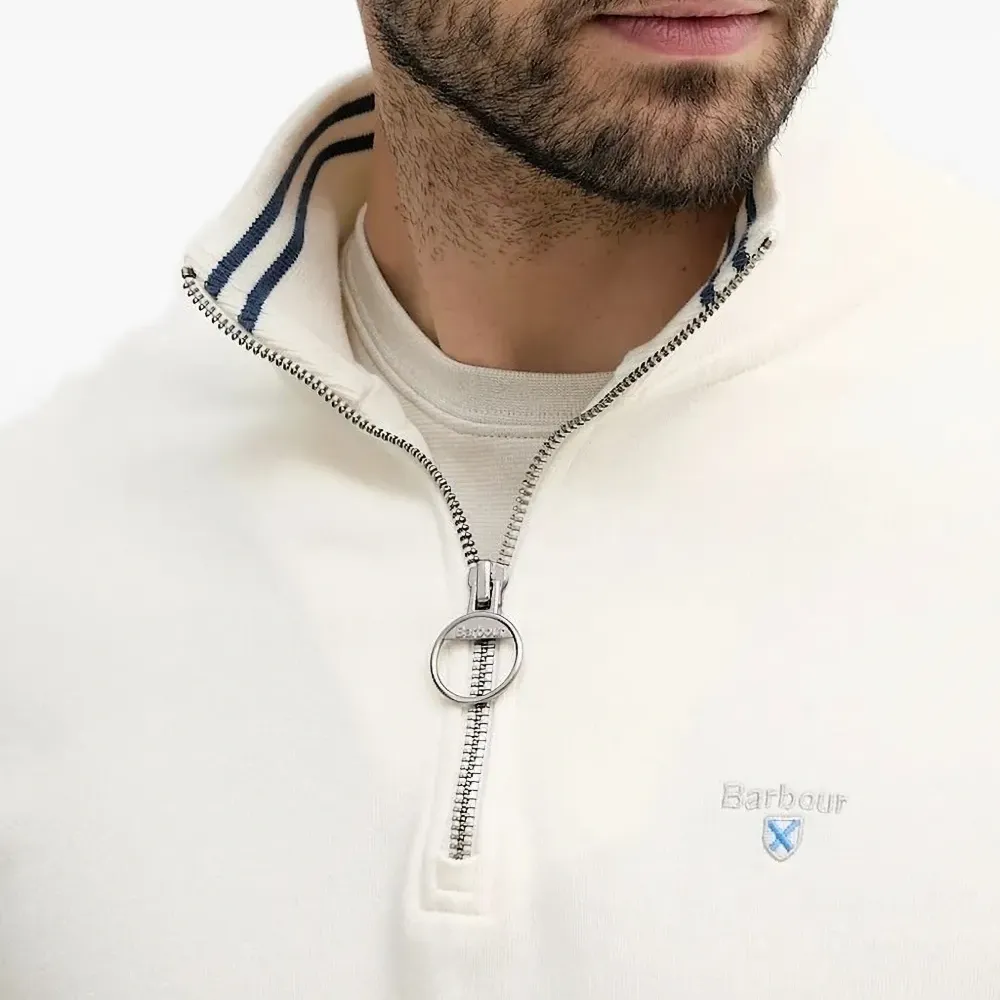 Толстовка с высоким воротником на молнии