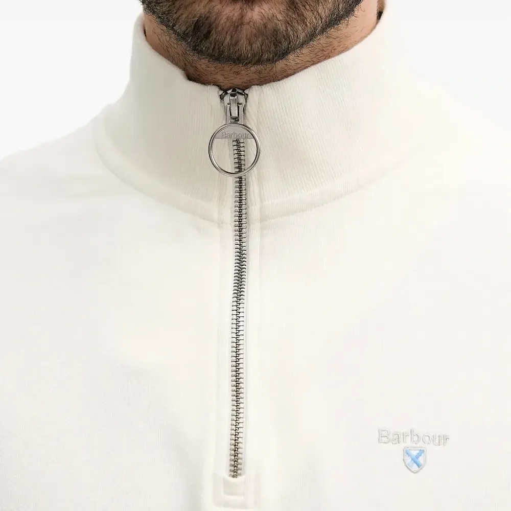 Толстовка с высоким воротником на молнии