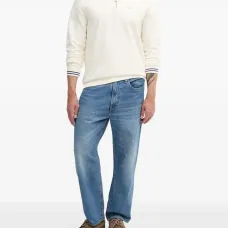 Толстовка с высоким воротником на молнии