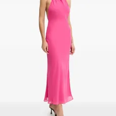 Макси-платье Similina на шее-халтер с разрезом сбоку Макси-платье Similina на шее-халтер с разрезом сбоку