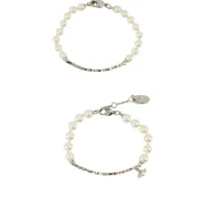 Браслет из жемчуга с логотипом