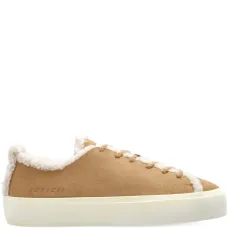 Кеды с отделкой из овчины