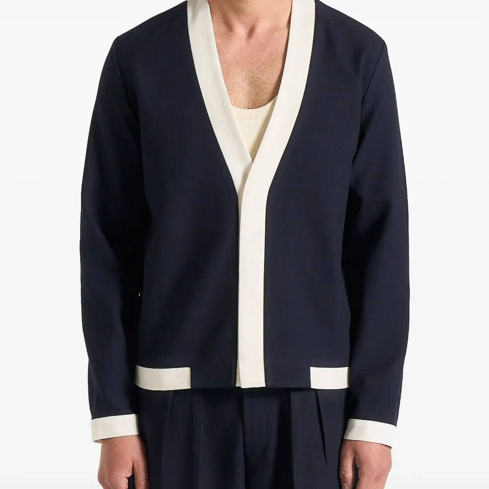 кардиган Clovis с контрастной планкой