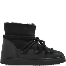 Зимние ботинки с веревочными шнурками Зимние ботинки с веревочными шнурками