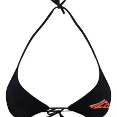 Бюстгальтер бикини с треугольными чашками и логотипом
