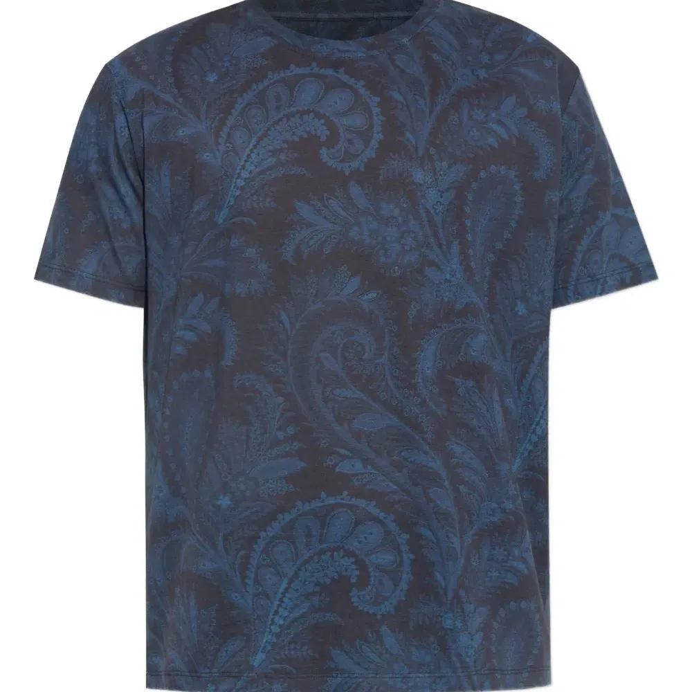 Футболка с принтом пейсли