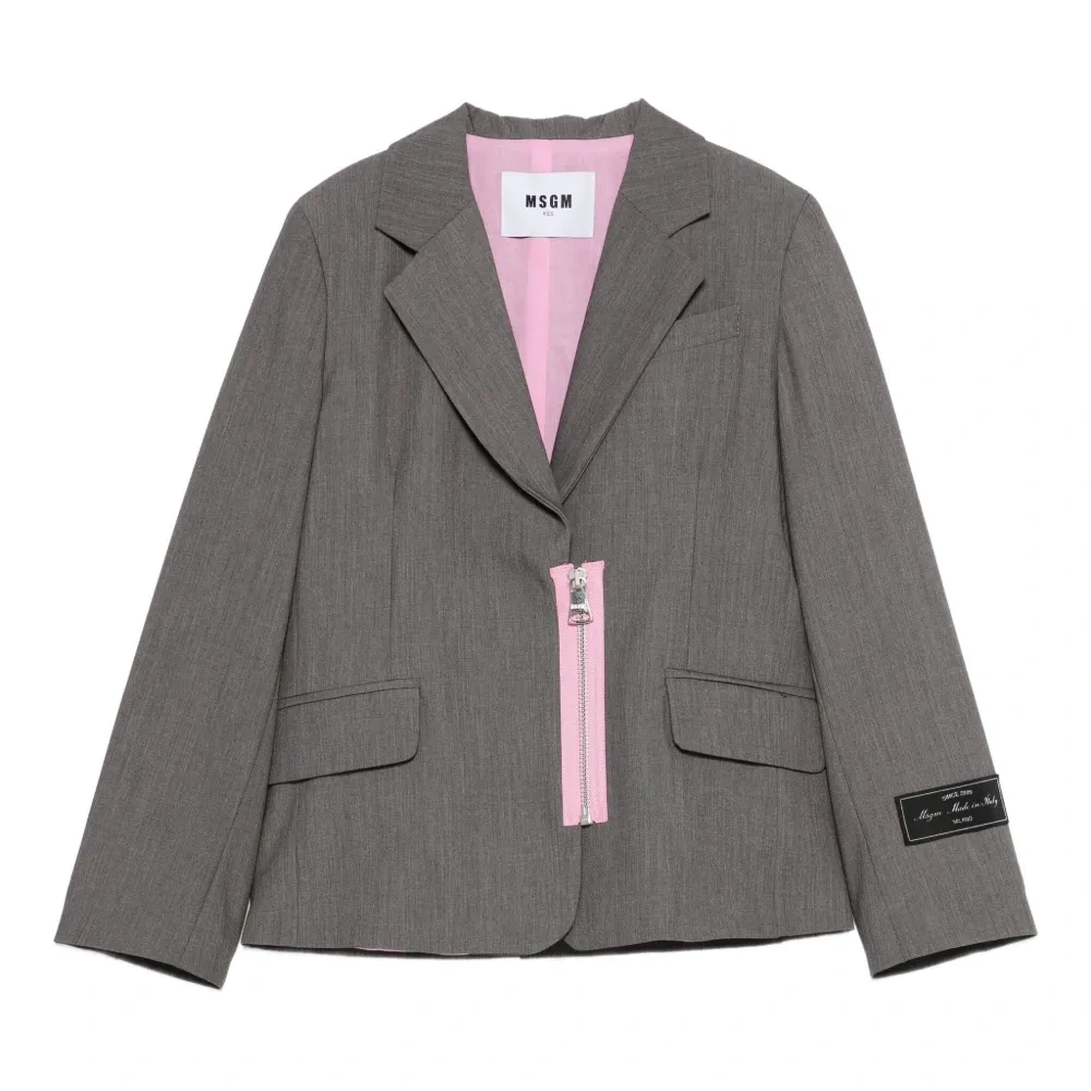 Куртка с молниями