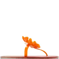 Босоножки с цветочным декором