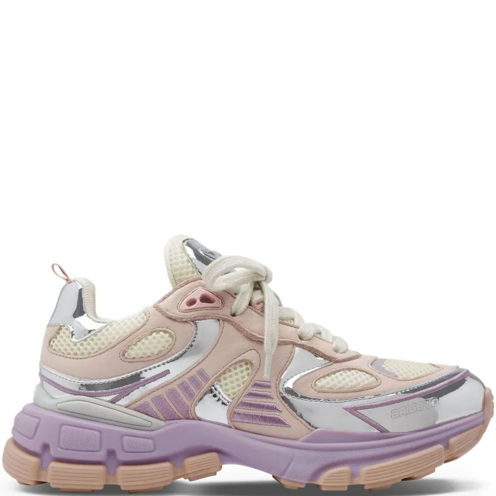 Кроссовки с эффектом металлик