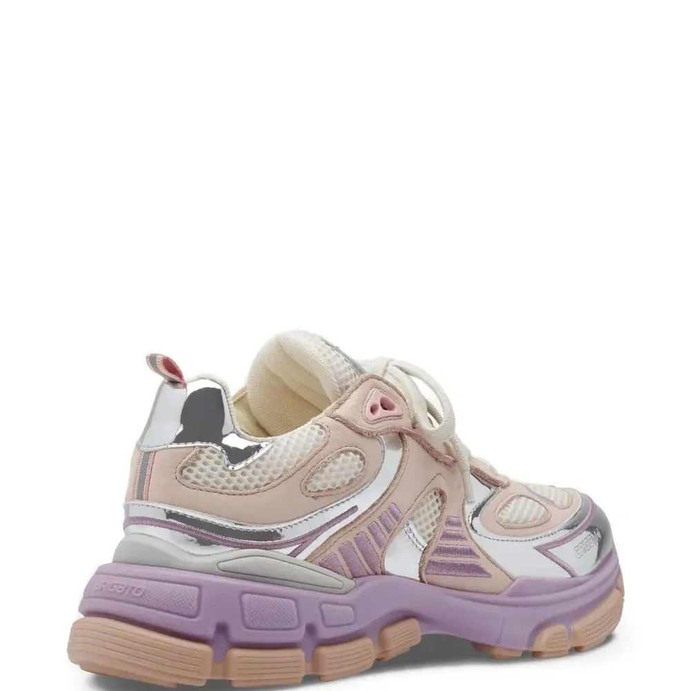 Кроссовки с эффектом металлик