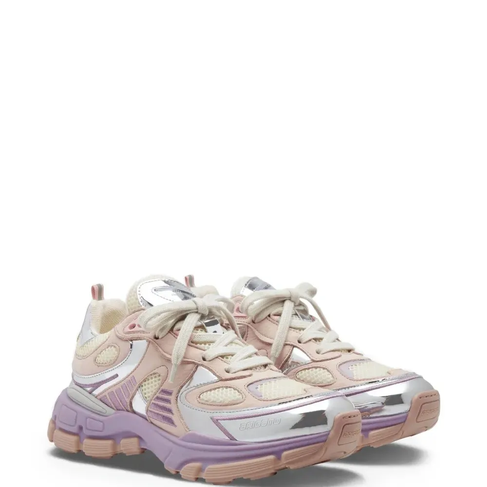 Кроссовки с эффектом металлик