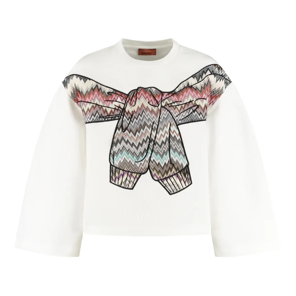 Толстовка с бантом