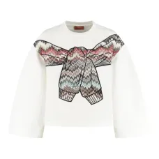 Толстовка с бантом