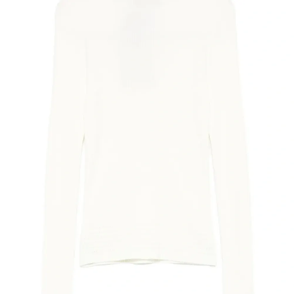 топ в рубчик с высоким воротником