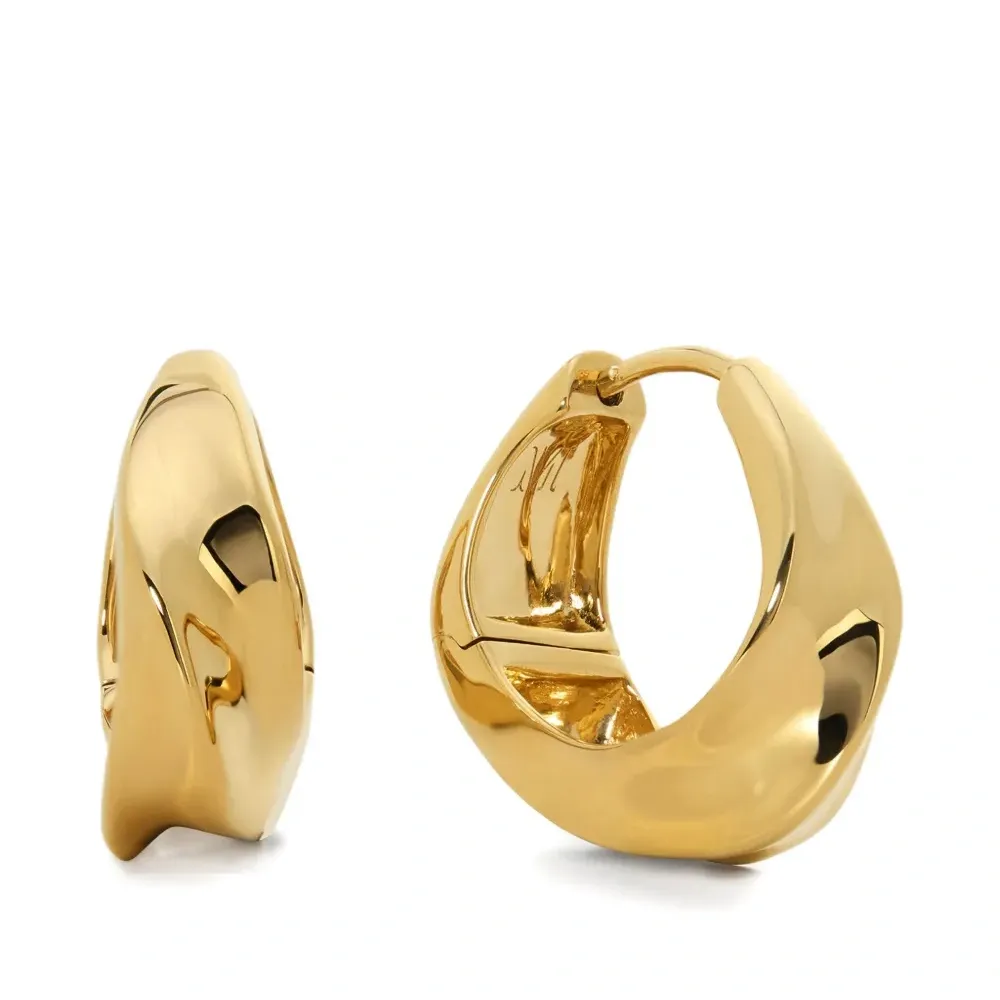 Маленькие серьги-кольца Nomade