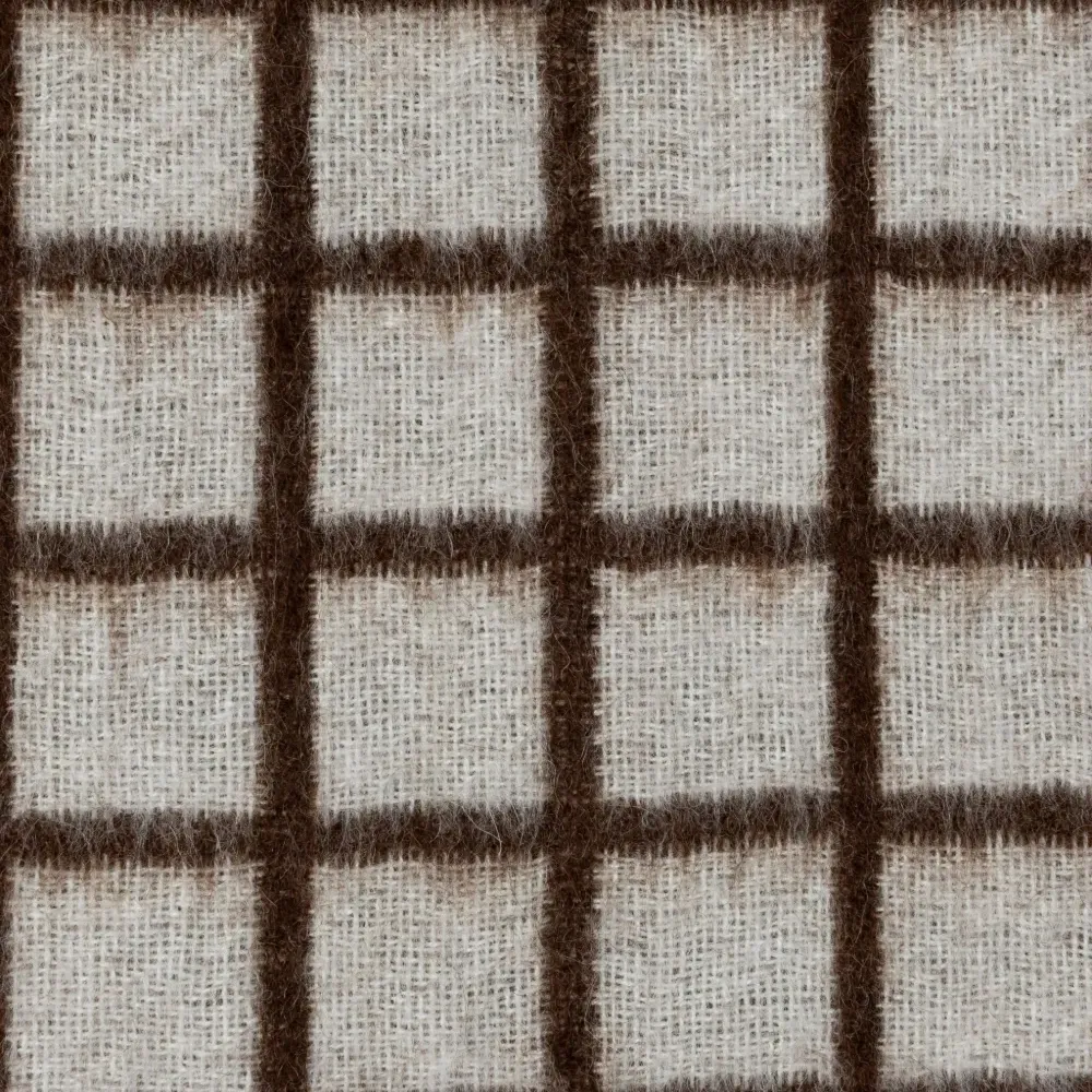 Одеяло в клетку (200 x 150 см)