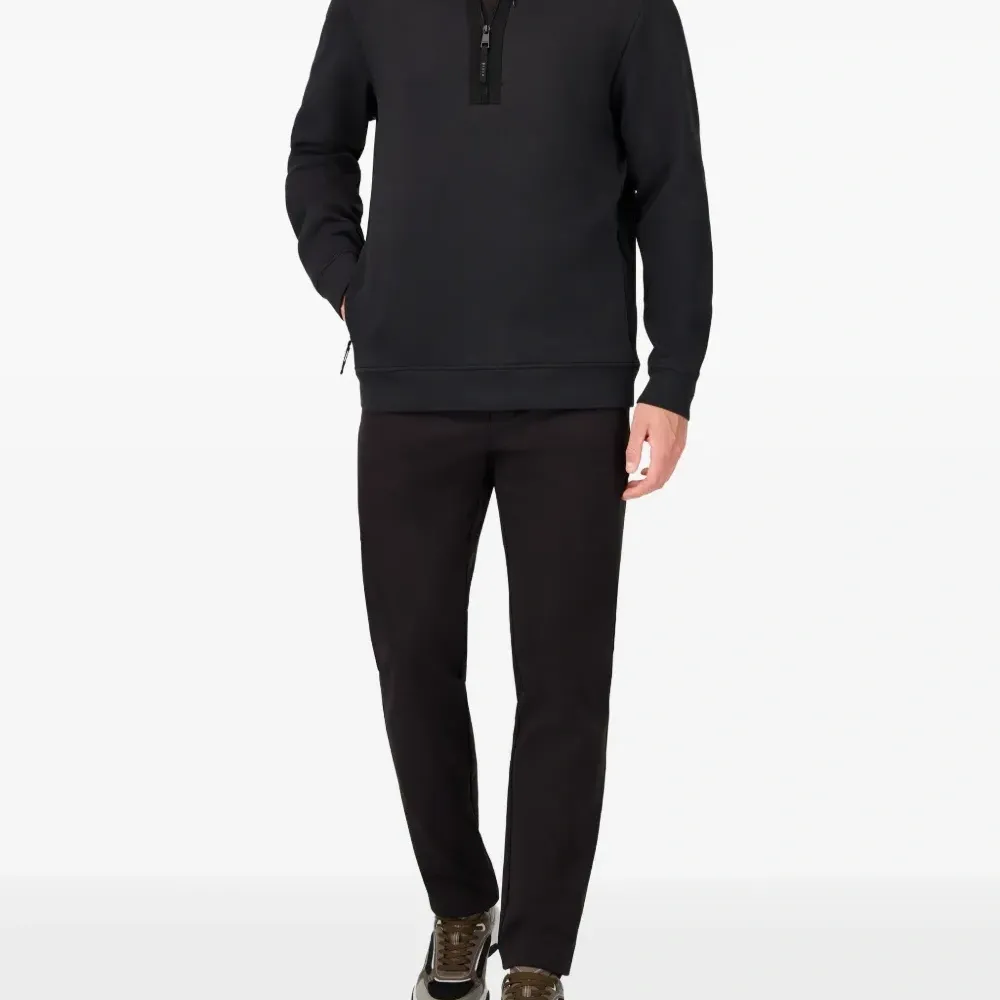 Толстовка с воротником на молнии