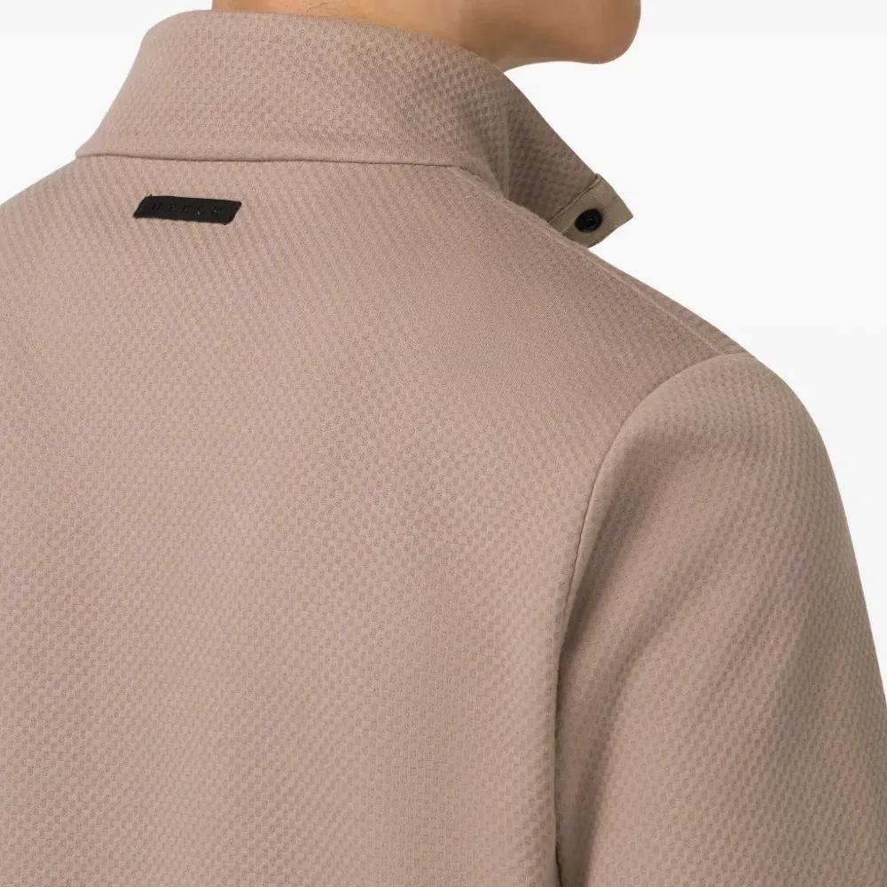 Толстовка с воротником-стойкой