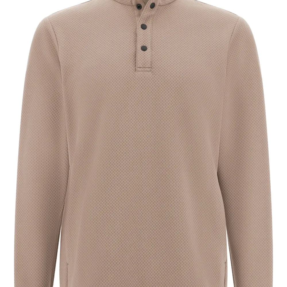 Толстовка с воротником-стойкой