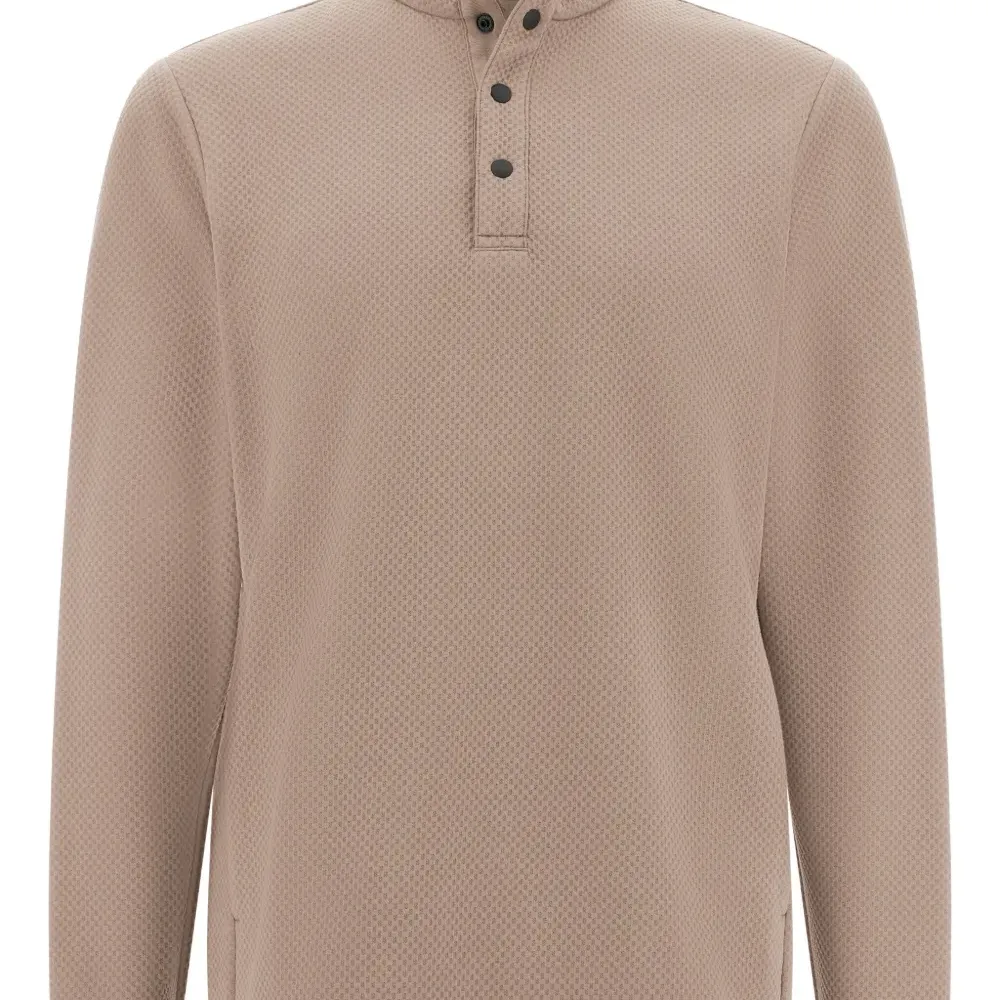 Толстовка с воротником-стойкой