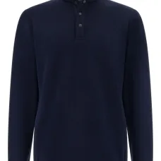 Толстовка с воротником-стойкой