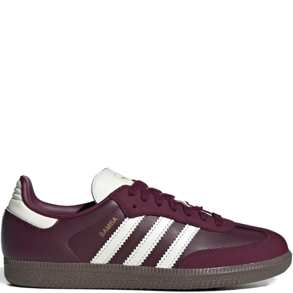 кроссовки Samba OG Maroon Off White Gum
