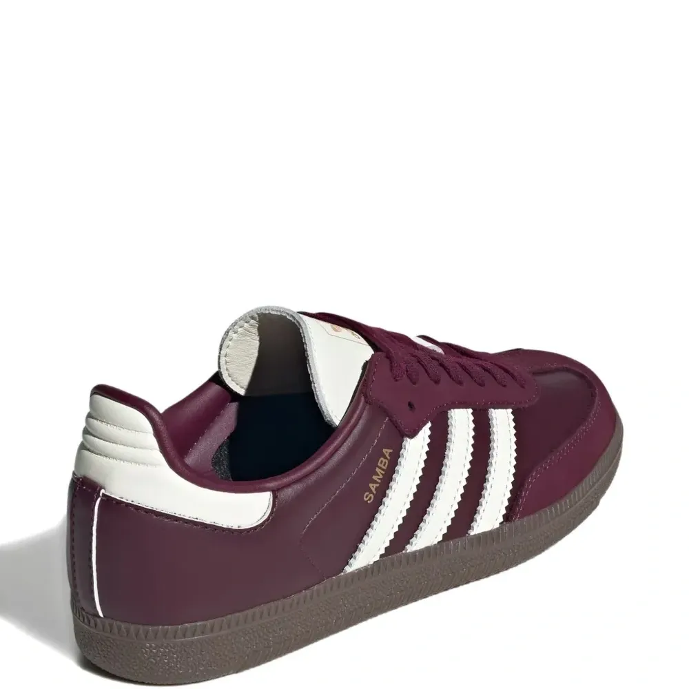 кроссовки Samba OG Maroon Off White Gum